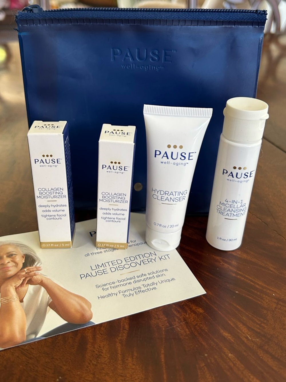 PAUSE Well Travel Skincare Kit